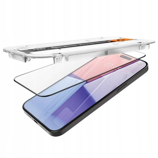 Szkło hartowane Spigen do iPhone 15 Pro, 2P zdjęcie 6