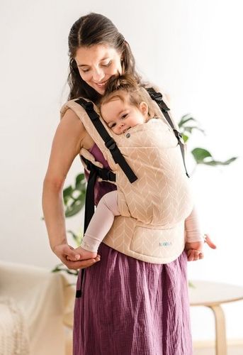 Nosidełko Kavka Multi-age: Cream Braid Regulowane na Arena.pl