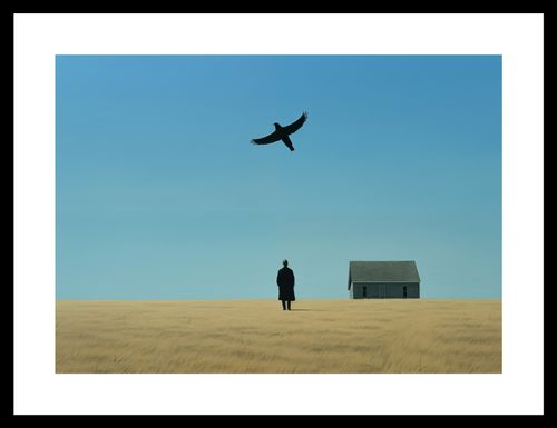 Plakat 35x25cm Samotny i Wolny na Arena.pl