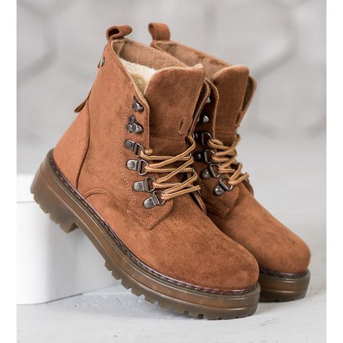 Sznurowane Traperki r.38 na Arena.pl