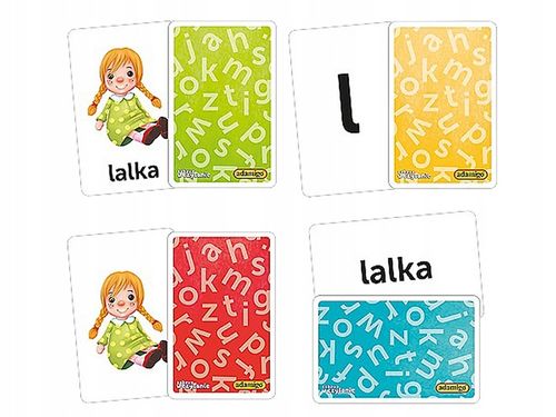 ZABAWA W CZYTANIE - GRA EDUKACYJNA - NAUKA CZYTANIA PIERWSZE SŁOWA ADAMIGO na Arena.pl