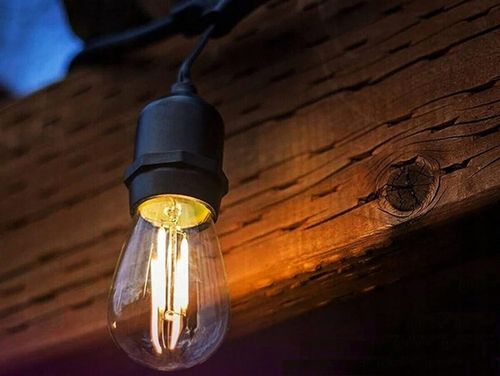 Girlanda Ogrodowa Świetlna 15m+31x Żarówka LED 1W Gęsta Wodoszczelna na Arena.pl