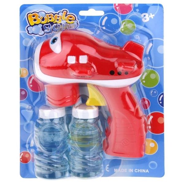 Pistolet do Baniek Mydlanych Samolot - czerwony zdjęcie 7