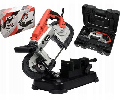 YATO PRZECINARKA TAŚMOWA Z PODSTAWĄ PIŁA DO METALU PRZENOŚNA 1100W na Arena.pl
