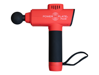 Pistolet do masażu masażer Pulse Matte Red Power Plate