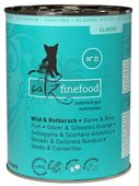 Karma dla kota bez sztucznych dodatków CatzFinefood DZICZYZNA+KARMAZYN 400g