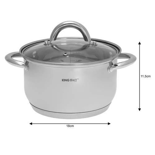 kinghoff zestaw garnków 6 elem. kh-4447 na Arena.pl