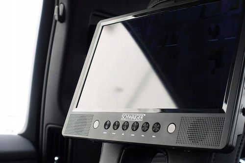 SCHWAIGER przenośny odtwarzacz DVD 2 ekrany USB SD pilot stojak samochodowy na Arena.pl