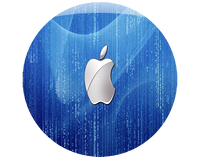 Opłatek na tort Apple