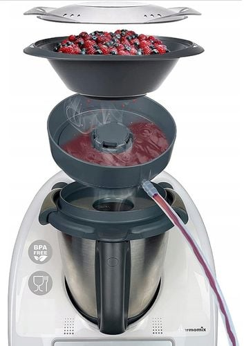 Sokownik parowy / sokowirówka do VORWERK Thermomix TM6 TM5 | atest +BPAfree na Arena.pl