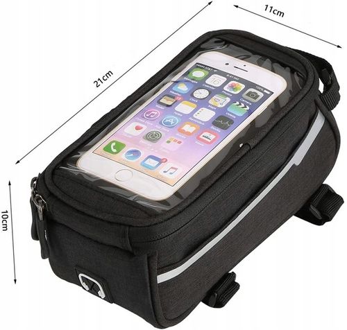 SAKWA TORBA TOREBKA ROWEROWA RAMĘ TELEFON B-SOUL 7 na Arena.pl