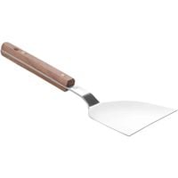 łopatka do teppanyaki burgerów jajek z drewnianym uchwytem 240 x 105 mm