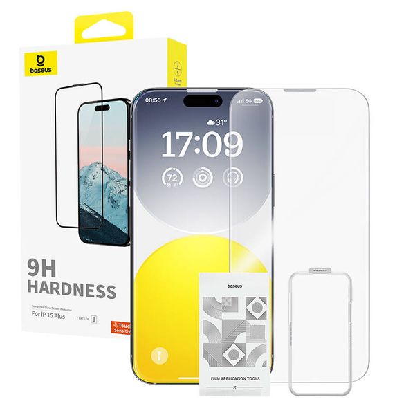 Szkło hartowane 0.3mm Baseus Diamond do iPhone 15Plus zdjęcie 1