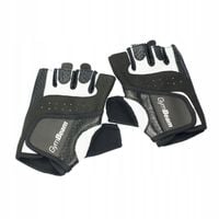 SKÓRZANE RĘKAWICZKI FITNESS SPORTOWE NA TRENING JAKOŚĆ - GymBeam S damskie