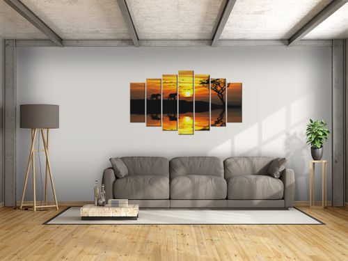 Obraz Afryka 140x80 3 el. na Arena.pl
