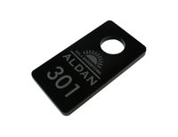 mocne zawieszki numerki do szatni,breloki do kluczy hotelowych 3,5x6,5