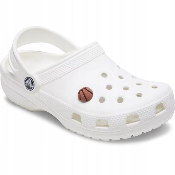 Przypinka Crocs Jibbitz Pin Do Butów Crocs Textured Basketball zdjęcie 2