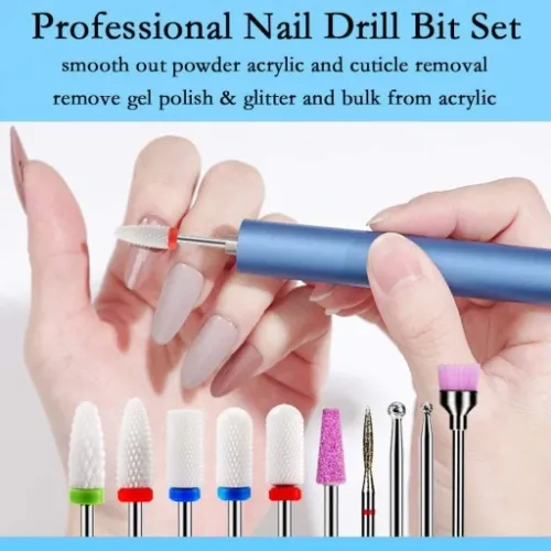 ZESTAW FREZÓW CERAMICZNYCH I DIAMENTOWYCH 10SZT na Arena.pl