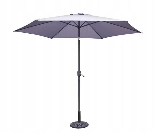 Parasol ogrodowy FLORIDA grafit 3 metry średnicy na Arena.pl