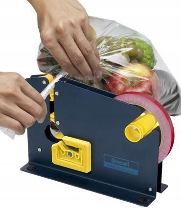 Zaklejarka do woreczków, Dyspenser do taśm do zaklejania worków 12mm na Arena.pl