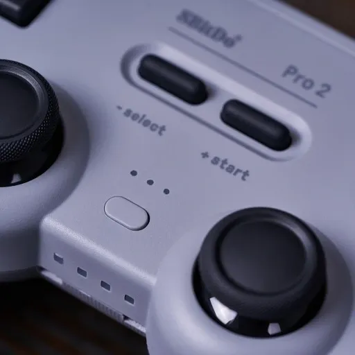 8BitDo Pro 2 Gray Pad Kontroler Android PC Switch zdjęcie 15