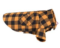 amiplay ranger koszula w kratę dla yorkshire terrier 30x32x46 cm żółty