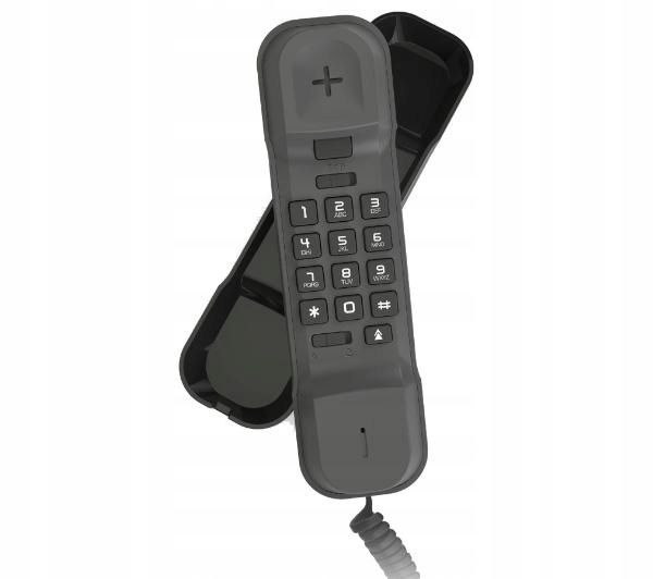 Czarny Telefon stacjonarny ALCATEL T06 zdjęcie 5