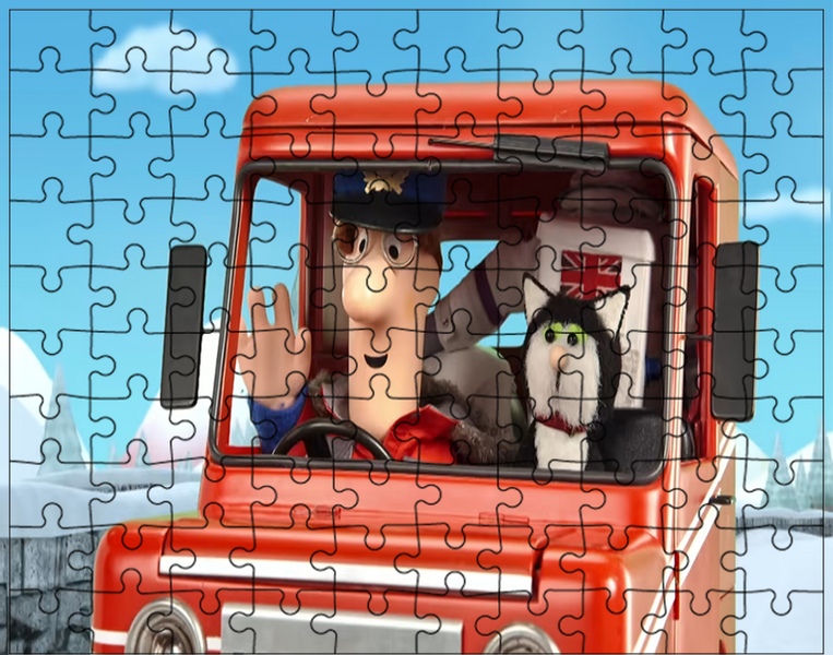 Puzzle Listonosz Pat zdjęcie 1