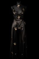 choker z kwiatem (c23/fsh/40au)