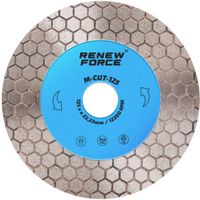 TARCZA 125mm DIAMENTOWA DO PŁYTEK GRESU GLAZURY SZLIFOWANIA CIĘCIA 45°