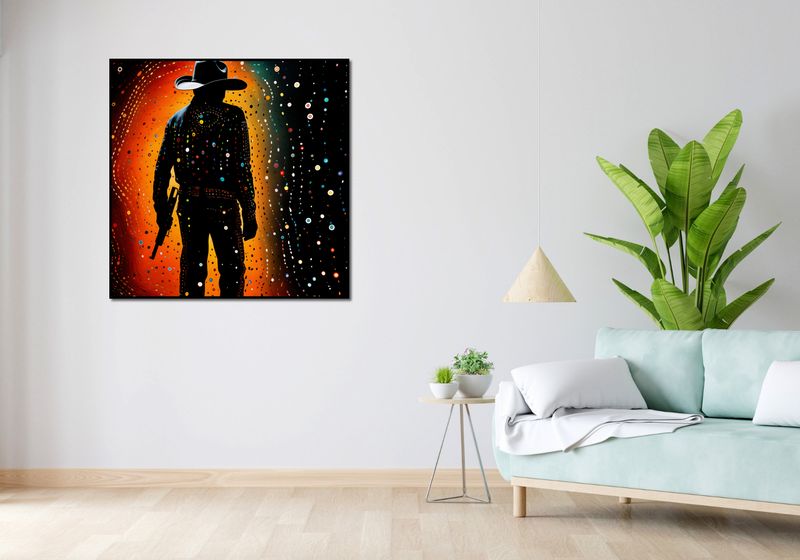 Plakat 100x100cm Gwiezdny Strzelec zdjęcie 4