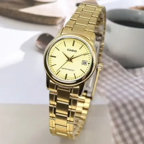 ZEGAREK DAMSKI CASIO LTP-V002G-9AUDF (zd587h) + BOX zdjęcie 3