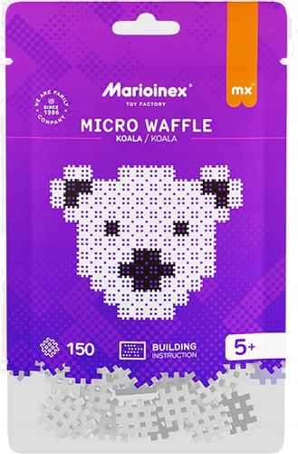 Marioinex Micro Waffle 150 elementów KOALA - obraz puzzle na Arena.pl