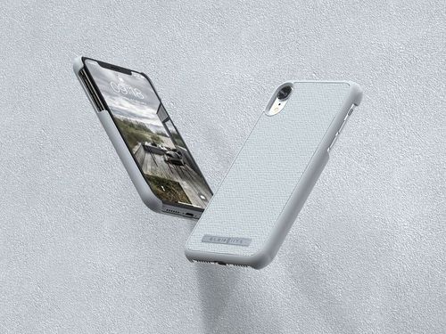 Materiałowe etui iPhone XR (Light Grey) na Arena.pl