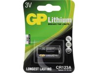Bateria litowa 3V CR123A GP Lithium