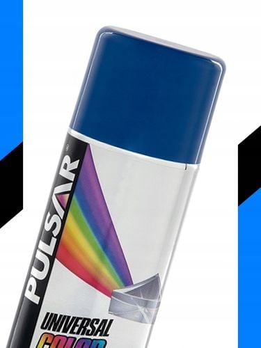 LAKIER NIEBIESKI POŁYSK PULSAR SPRAY RAL 5010 400 ml na Arena.pl