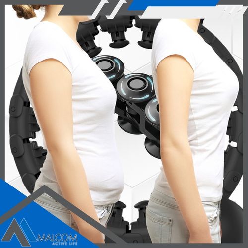 HULA HOP ODCHUDZAJĄCE Z OBCIĄZENIEM WYPUSTKI MASAŻER METALOWE ŁOŻYSKA SMART na Arena.pl