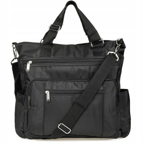 Torebka damska materiałowa shopperka lekka duża A4 na ramię torba Beltimore na Arena.pl