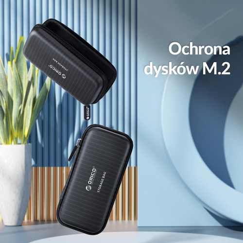 Orico Etui na dysk zewnętrzny M.2, czarne na Arena.pl