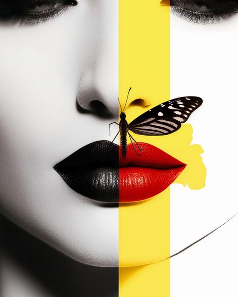 Plakat 40x50cm Motyla Piękność zdjęcie 1