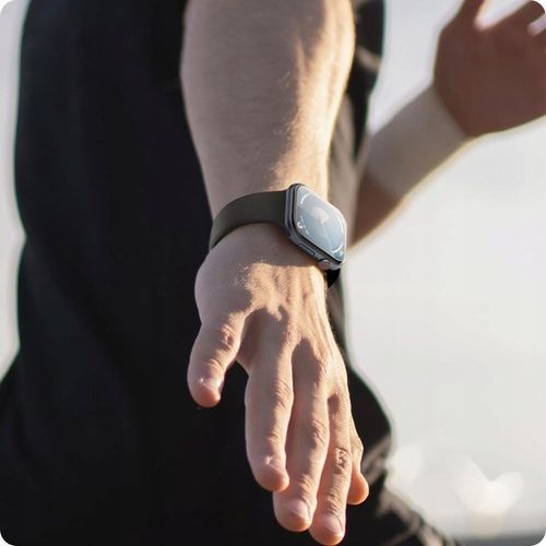 Szkło Hybrydowe SPIGEN EliteShield EZ Fit +Aplikator do Apple Watch 10 46mm na Arena.pl