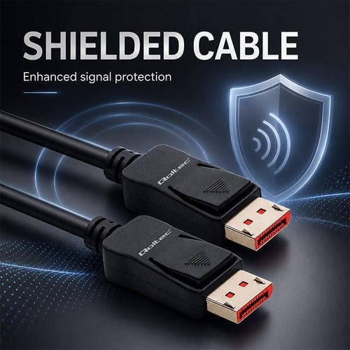 Kabel DisplayPort 2.1 DP80 8K 2m Qoltec na Arena.pl