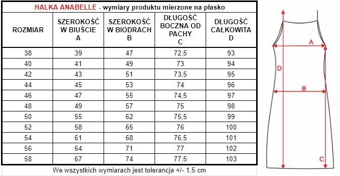 Halka damska Anabelle 38 Ecru zdjęcie 5