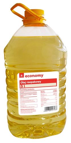 TOPSELLER Olej rzepakowy 100% XXL 5l do gotowania, pieczenia i smażenia na Arena.pl