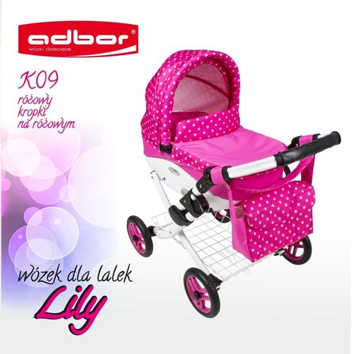 WÓZEK DLA LALEK LOLA K08 + TOREBKA DeLuXe na Arena.pl