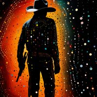 Plakat 50x50cm Gwiezdny Strzelec