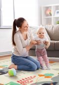 MATA PIANKOWA EDUKACYJNA DLA DZIECI PREMIUM DUŻA SKŁADANA 200x180 XPE TORBA