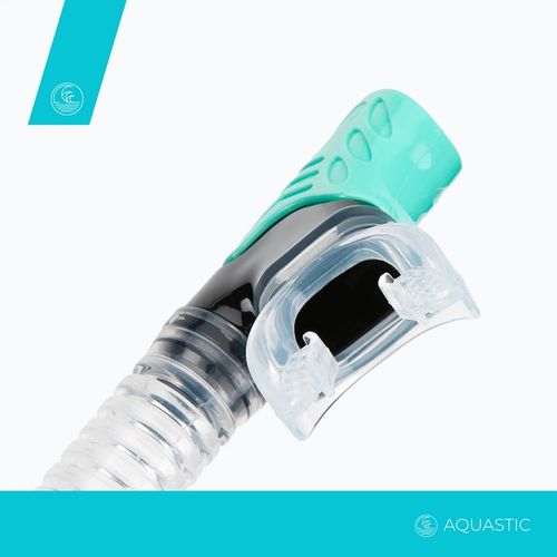 Zestaw do nurkowania AQUASTIC Maska + Fajka nieb. na Arena.pl