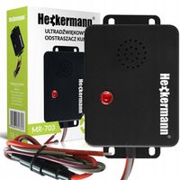 ODSTRASZACZ SAMOCHODOWY ULTRADŹWIĘKOWY GRYZONI SZCZURY KUNY MYSZY 2w1