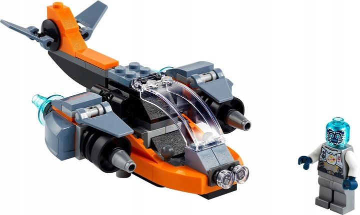 LEGO CREATOR CYBERDRON 3w1 ZESTAW 31111 zdjęcie 4